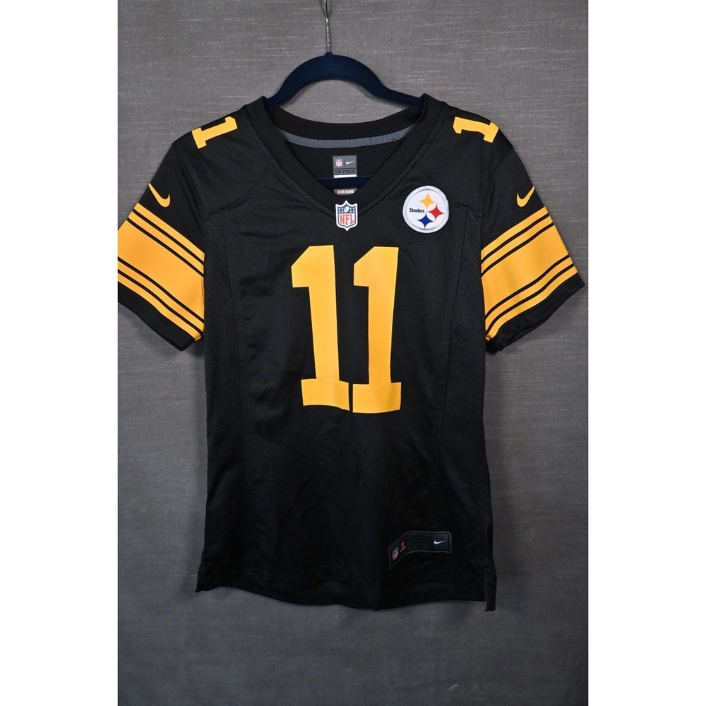 Nike Pittsburgh Steelers Chase Claypool 11 NFL Jersey‎ Womens Medium Black Gold